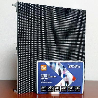 Schermo LED per contapersone