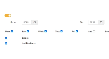 Notifiche e gestione degli utenti