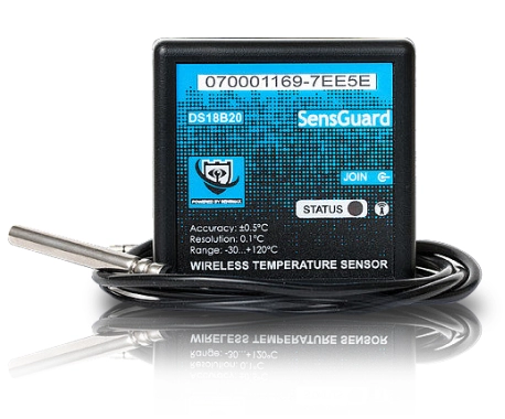 Sensore di temperatura wireless SensGuard DS18B20