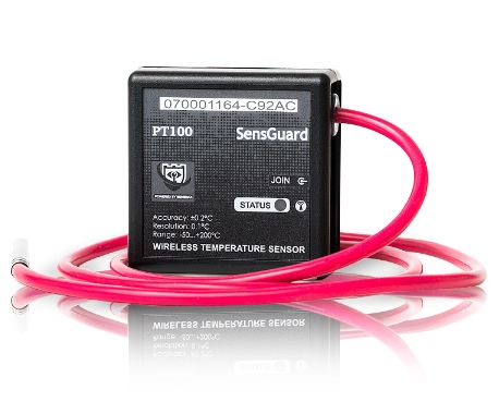Sensore di temperatura wireless SensGuard PT100