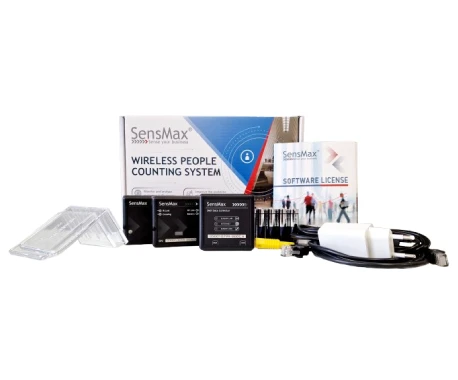 Sistema di conteggio persone SensMax WebKit